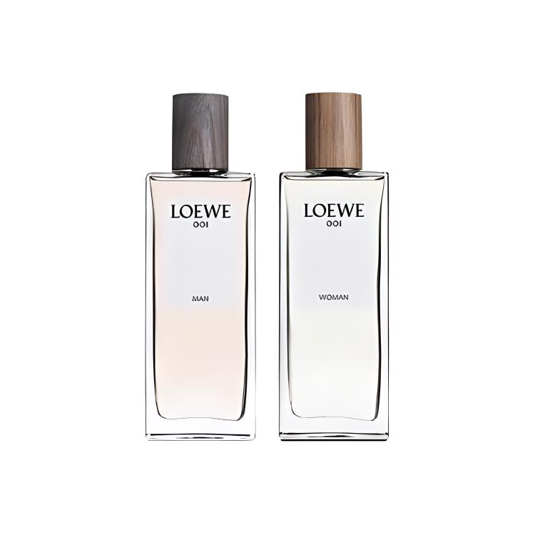 LOEWE Popular Star Product 001 Perfume Sets Eau De Parfum Amber Jasmine 50ml+50ml 001 Men s Perfume 50ml+001 Women s Perfume 50ml