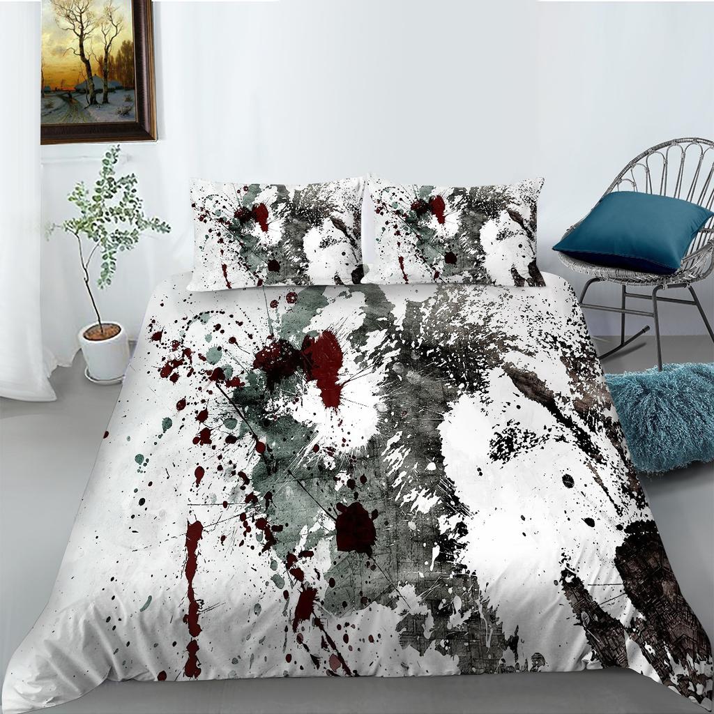 Wolf Series 3D Digital Printing Bedding Two Or Three Piece Polyester Shopify