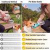 Leakproof Design Dog Water Bottle Drinking Bowl Leak Proof Water Dispenser  Outdoor Walking