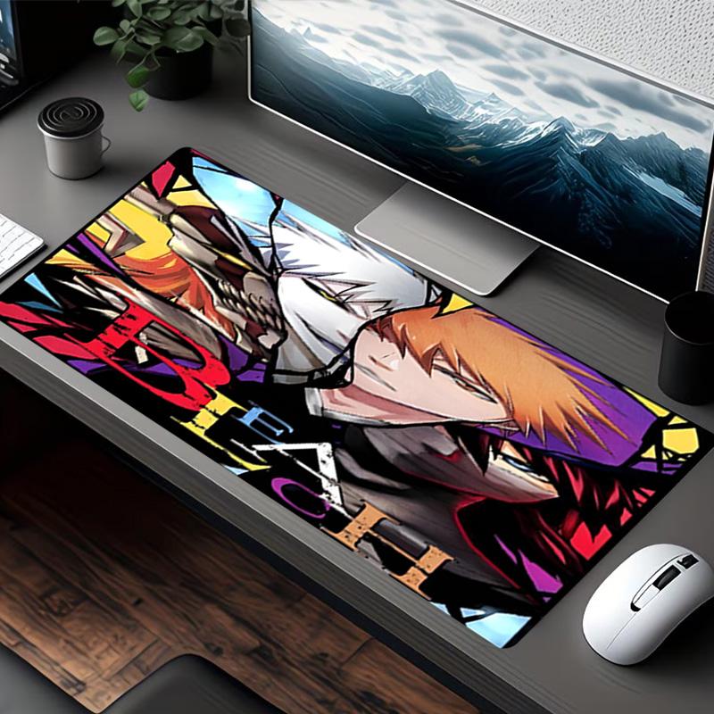 BLEACH Print Mouse Pad, for Keyboard Pad Laptop PC Mat for Office Home Use, Desk Decor, Perfect Birthday Gift for Gamers