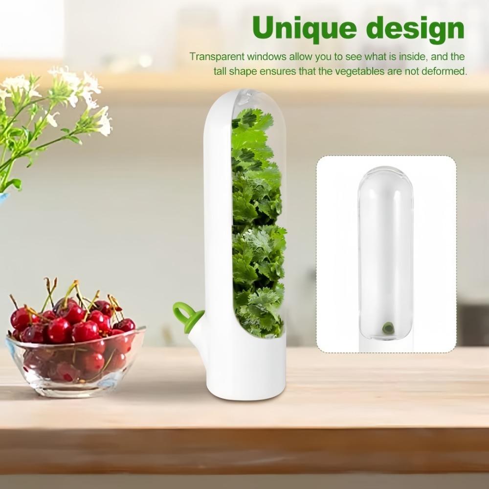 Vegetable Preservation Box Plastic Cylindrical Anti Pressure Environmentally Friendly Cup For Organizadores Storage Containers