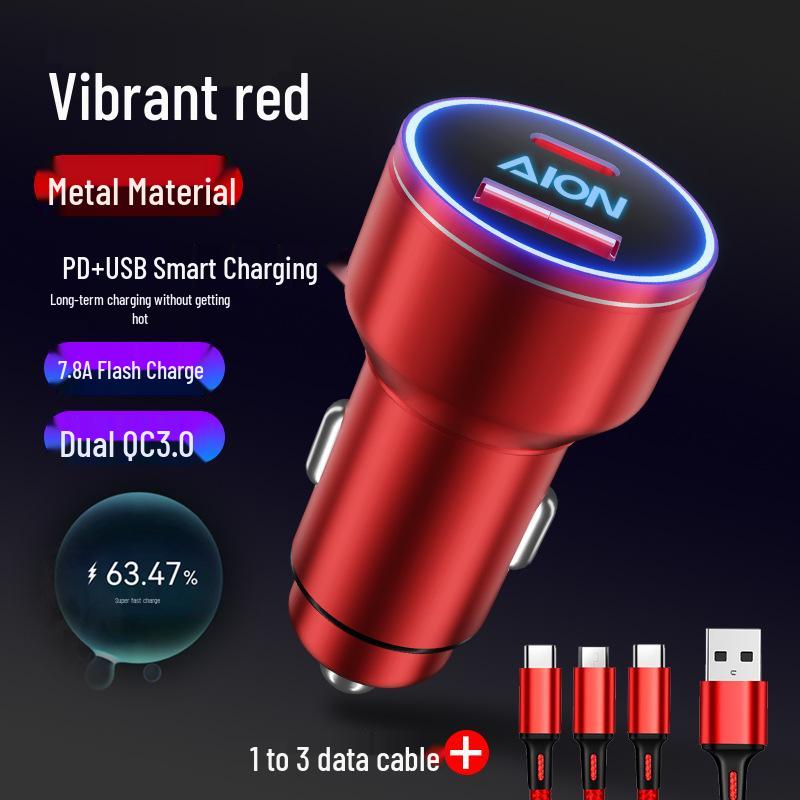 GAC AION S Plus LX V Y Mobile Phone Fast Car Charger Adapter