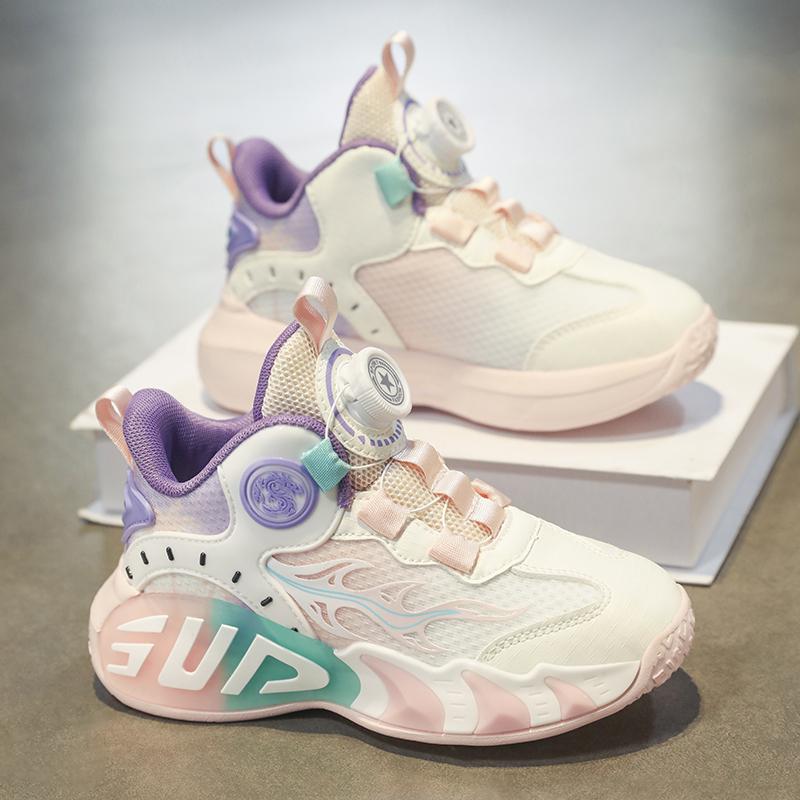 2025 Girls' Breathable Mesh Basketball Sneakers - Summer Trend