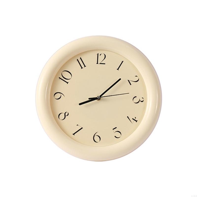 62KD Wall Clock Fashion Silents Modern Creative Rustics Decorative Clock Small Clock for Dining Room Home Office Bathroom