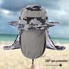 Outdoor Camouflage Sun Hat with Large Brim