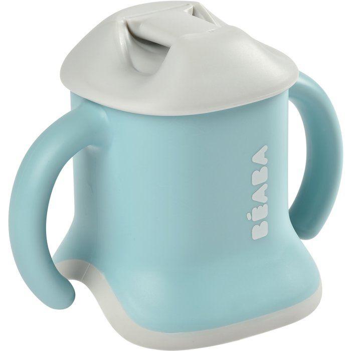 Tasse 3-en-1 - BEABA - Evoluclip - Bleu