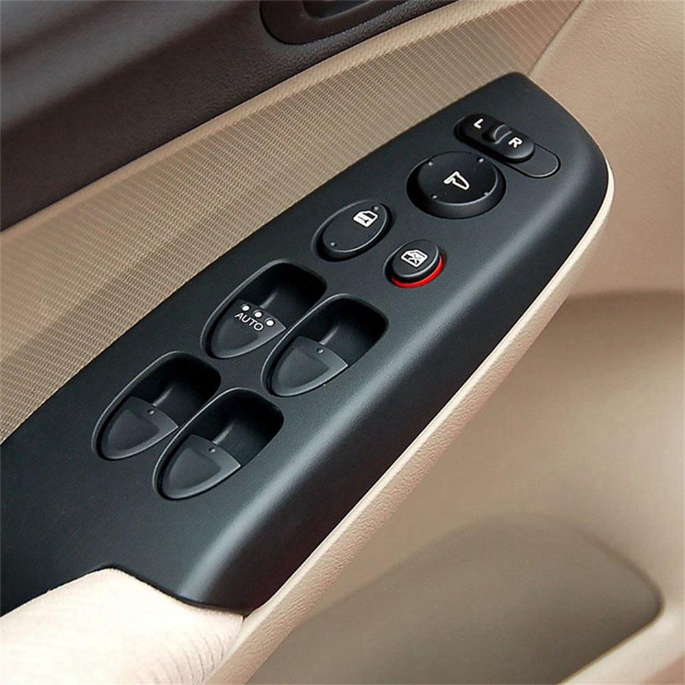 Black Front Left Window Control Switch 35750SNVH52 For 2006-11 Honda Civic 1.8L