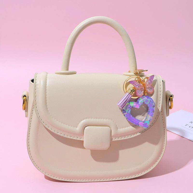 1PC Keyring Creative Butterfly Tassel for Wallet Handbag Love Heart Car Key Accessories Resin Keychain Crystal