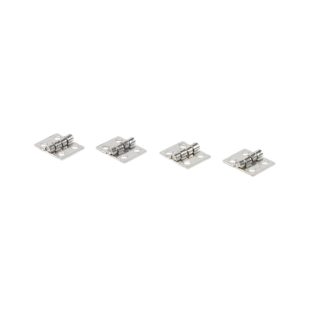 Miniature Brass Plated Hinges for Miniature Boxes and Dolls Houses