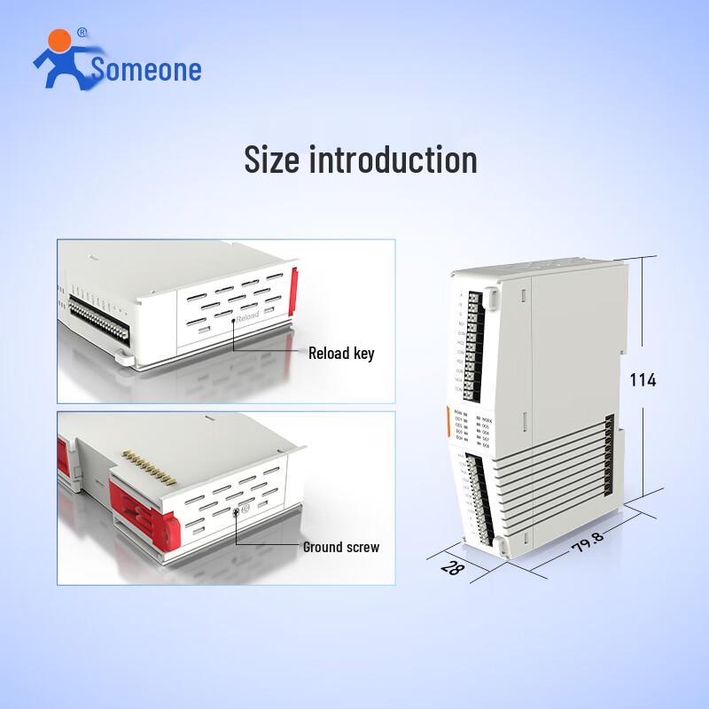 USR-I08000 RS485 Modbus RTU IO Controller Modul