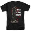 Friday The 13th - I Wish It Was Friday - Adult Unisex T-Shirt - Black