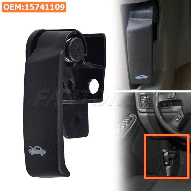 Car Hood Latch Release Pull Handle for Chevrolet Silverado Tahoe GMC Sierra Yukon Cadillac C3500 C1500 K2500 K1500 15741109