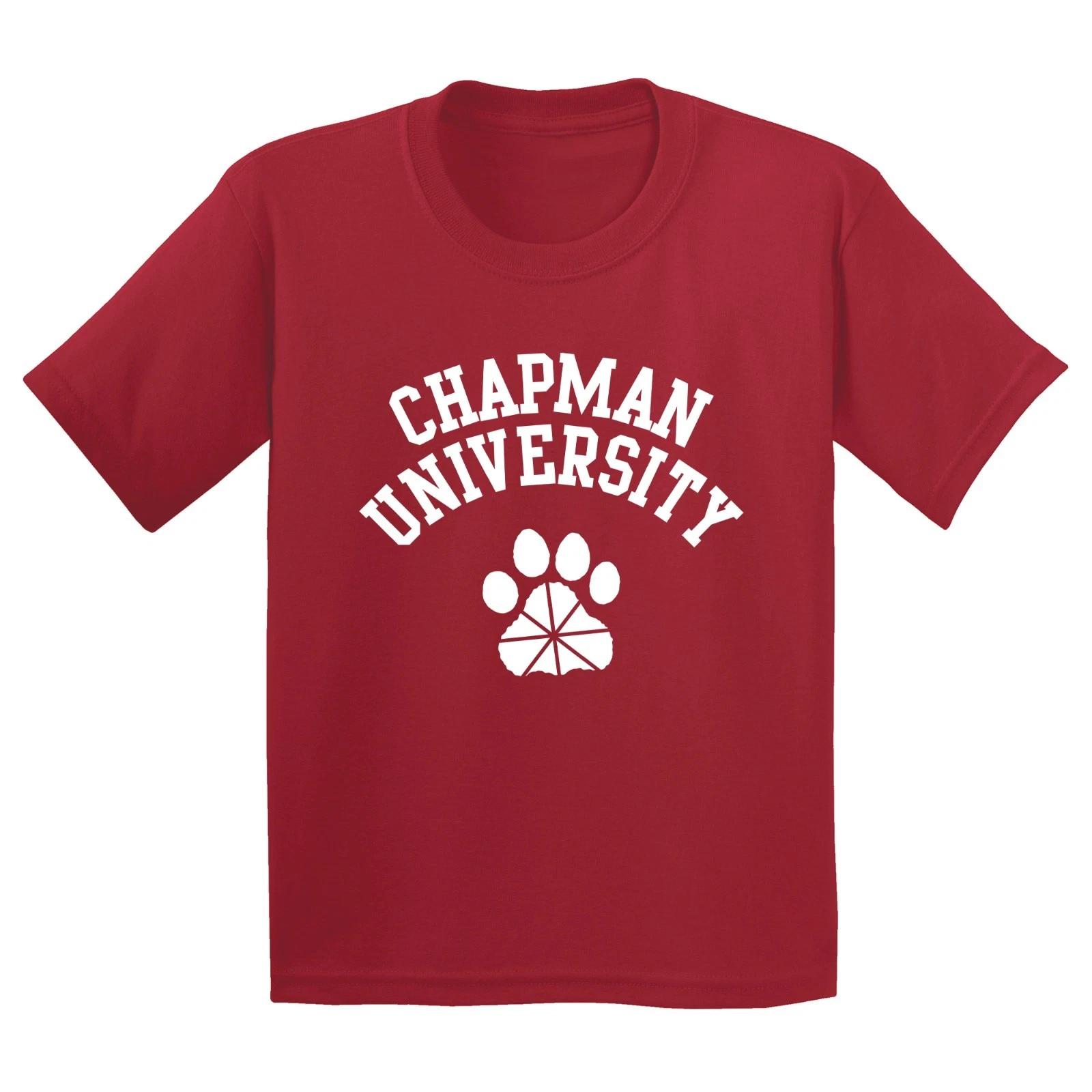 Chapman University Panthers Arch Logo Youth T-Shirt - Cardinal S