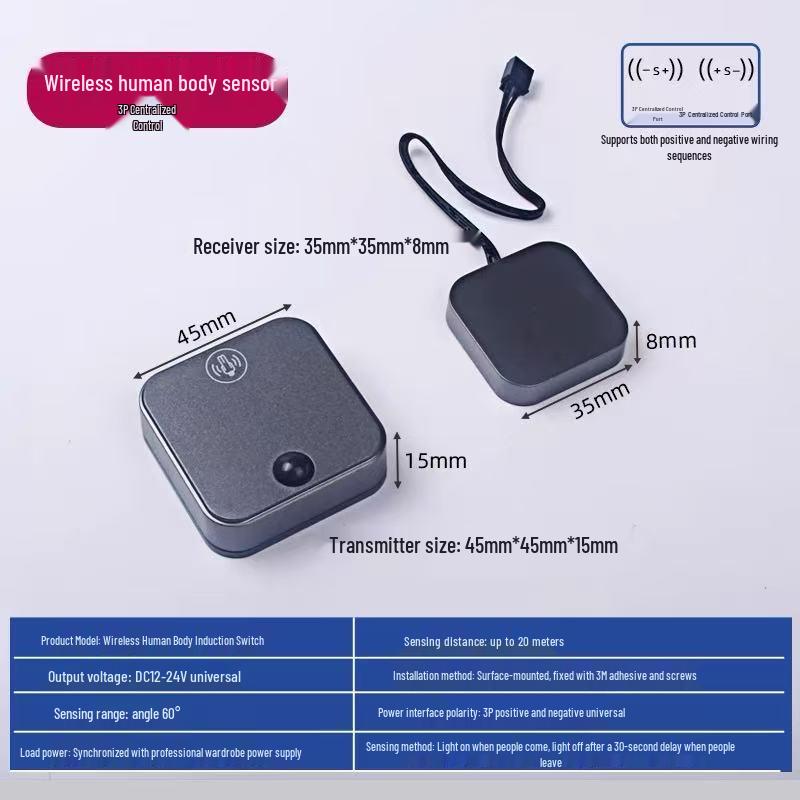Wireless Touch Type-C Door Control and Cabinet Light Controller