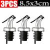 1-10pcs Oil Bottle Stopper Rubber Lock Plug Seal Leak-proof Food Grade Plastic Nozzle Sprayer Wine Vinegar Spouts Kitchen Tools 5