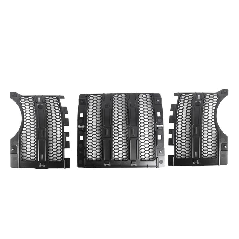 A03E-For Jeep Wrangler JL JT Gladiator 2018-2024 Front Grill Grille Mesh Erts Cover Ect Net Guard Accessories Parts