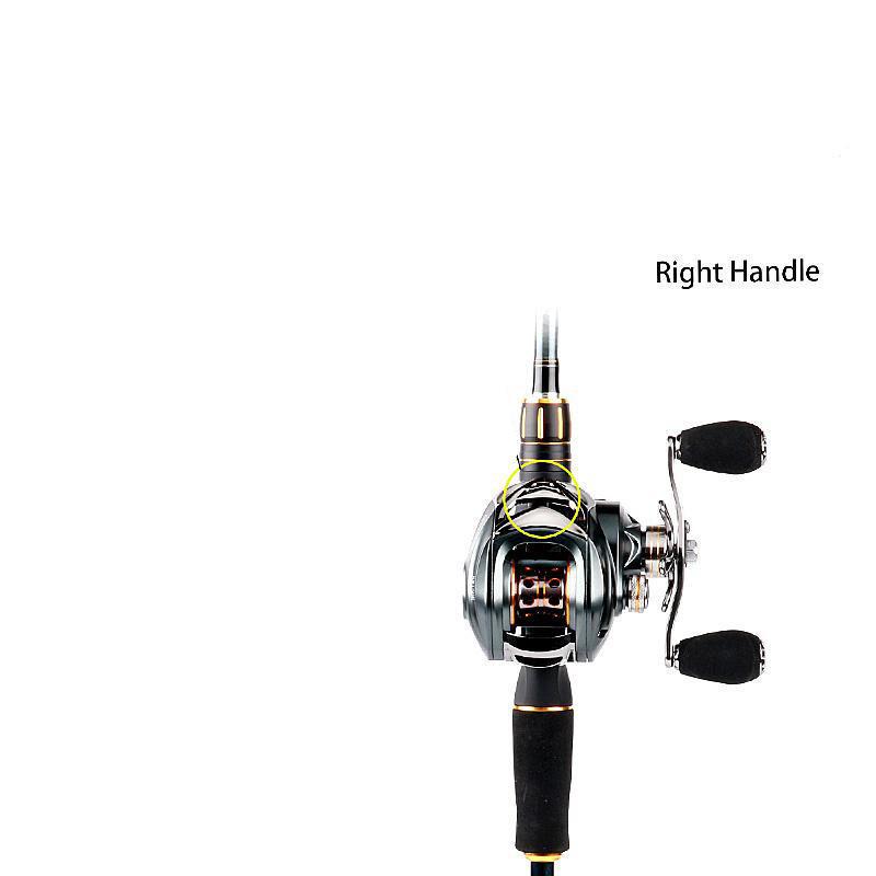 

Комбинированная карбоновая удочка для кастинговой рыбалки 2,1 м/2,4 м, 4 наконечника, карбоновая удочка с катушкой для приманки, дорожная рыбалка 2.1M & Right Hand