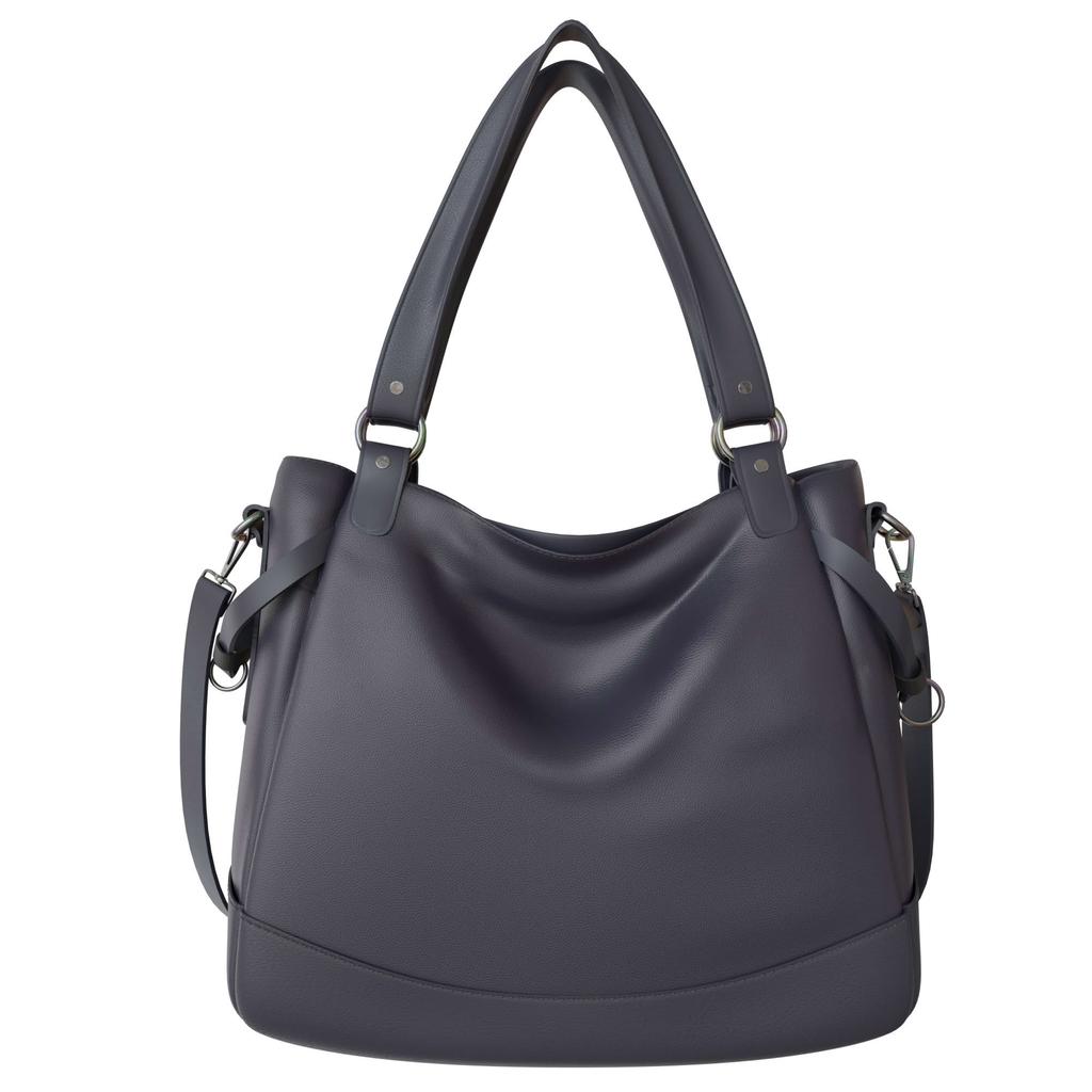 Damen Vegane Shopper Tasche Hobo Bag Umhänge Tasche