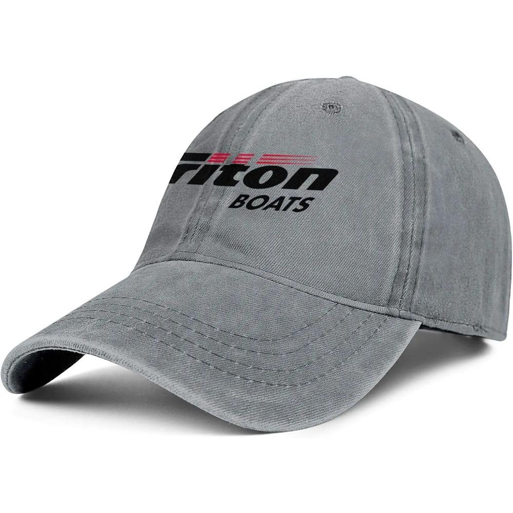 Triton Boats Adjustable Baseball Cap Strapback Vintage Washed Jeans Dad Hat Cotton Trucker Hat Unisex
