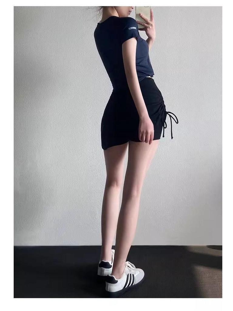 Shorts de Yoga de Cintura Alta para Mujer - Elevación de Glúteos, Fitness Deportivo, Estilo Transfronterizo