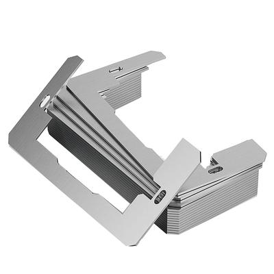 BAAU Wall Plate Spacer,Flush Fit Device Leveling Plates For Wall Outlet Repair And Loose Electrical Outlet Fix 15 Pcs