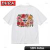 Womens Fashion Classic TShirt Floral Motif with Positive Messages Design Tee Tshirt Clothing for Couples TShirt Unisex Mexico