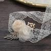Feenhochzeit Handgelenkblume Brautjungfer Blumiges Handgelenkband Hochzeits-Handgelenkblume Seidenband-Armband