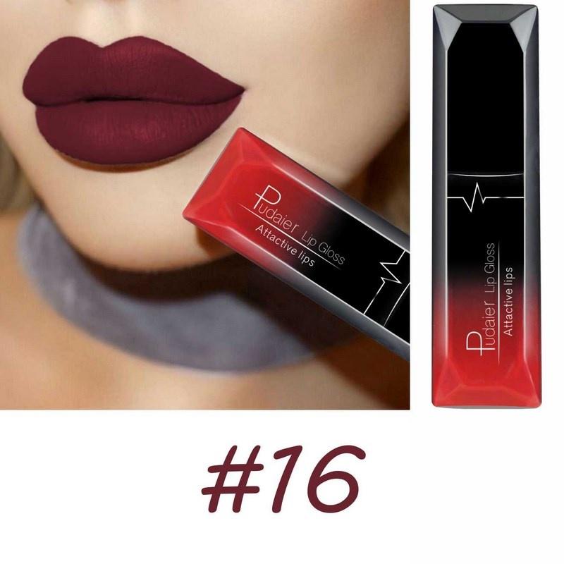 Matte Liquid Lipstick - Waterproof, Matte & Glossy, Nude To Red Hues - Long-lasting, Hydrating Formula - Waterproof Matte Velvet Lip Tint