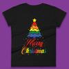 Pride Christmas Tree Ladies T-Shirt Mens Tops Tees Unisex