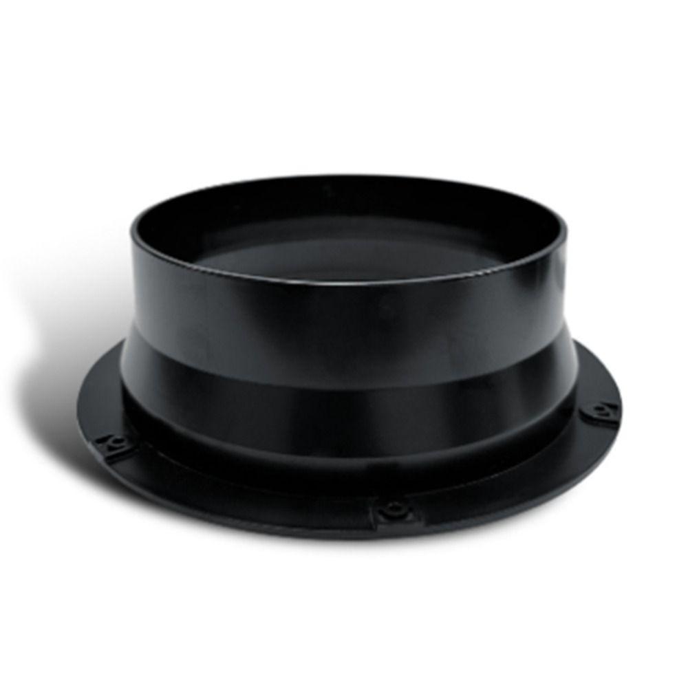 ABS Exhaust Duct Connector Flange Round Air Vent Duct Flange Bevel Flange Adapter Kitchen
