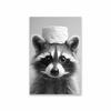 Funny Cat Bathroom Canvas Wall Art Posters Black And White Funny Animal Picture Wall Art Prints Canvas Painting Toilet Decor