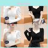 French Style Sleeveless V Neck T Shirt With Embroidery For Women Casual Wear