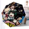 1pc My Hero Academia Automatic Opening Folding Umbrella with 3-Fold Design, 8-Bone Iron Frame Outdoor for Fans, Travelers, Daily Use, and Festive Gift