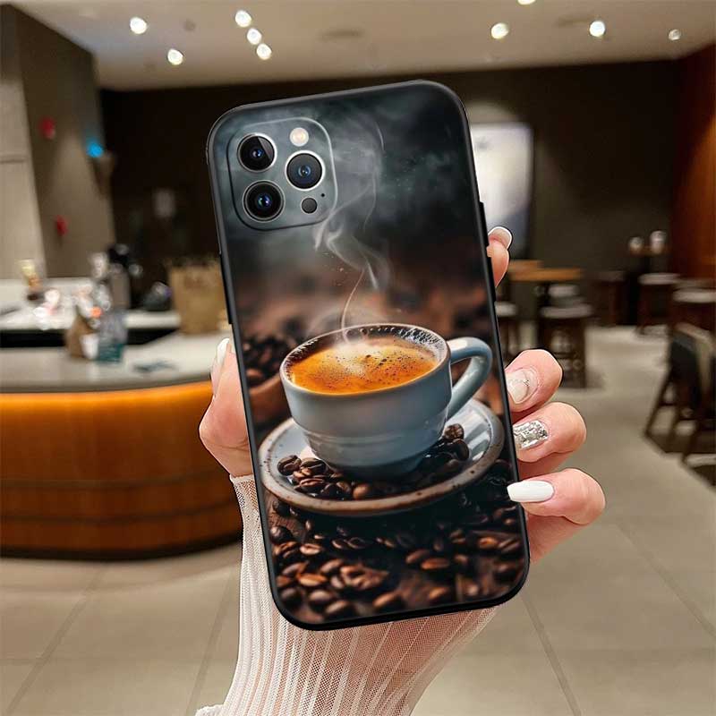 NH16 Coffee Time New High-End Shell Phone Case for OPPO A3 Pro A72 A74 A76 A77 A77S A78 A79 A94 A95 A18 A40M A58