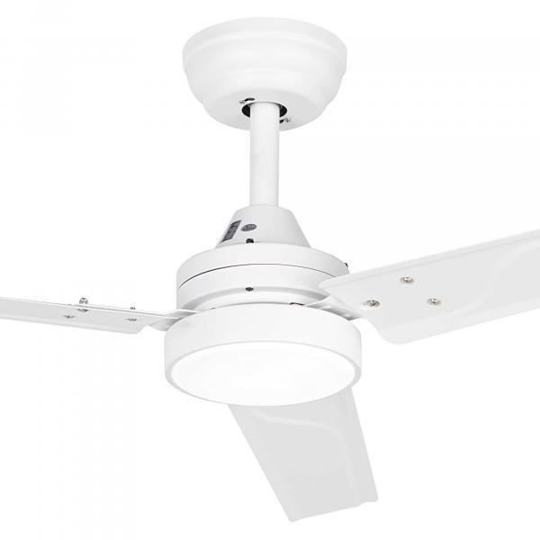 Ventilateur de plafond - JATA - JVTE4233 - 6 vitesses - Lumière LED - Télécommande silencieuse