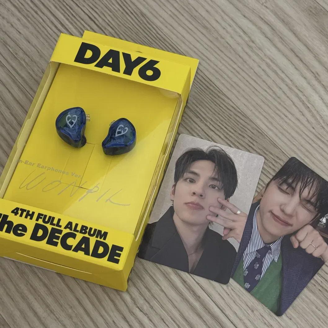 

Day6 Внутриканальные наушники-капельки с фотокарточкой