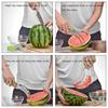 Wassermelonen-Schneidwerkzeug Cantaloupe-Frucht-Schneidschneider und Servierer Stahlkern Schneidutensil