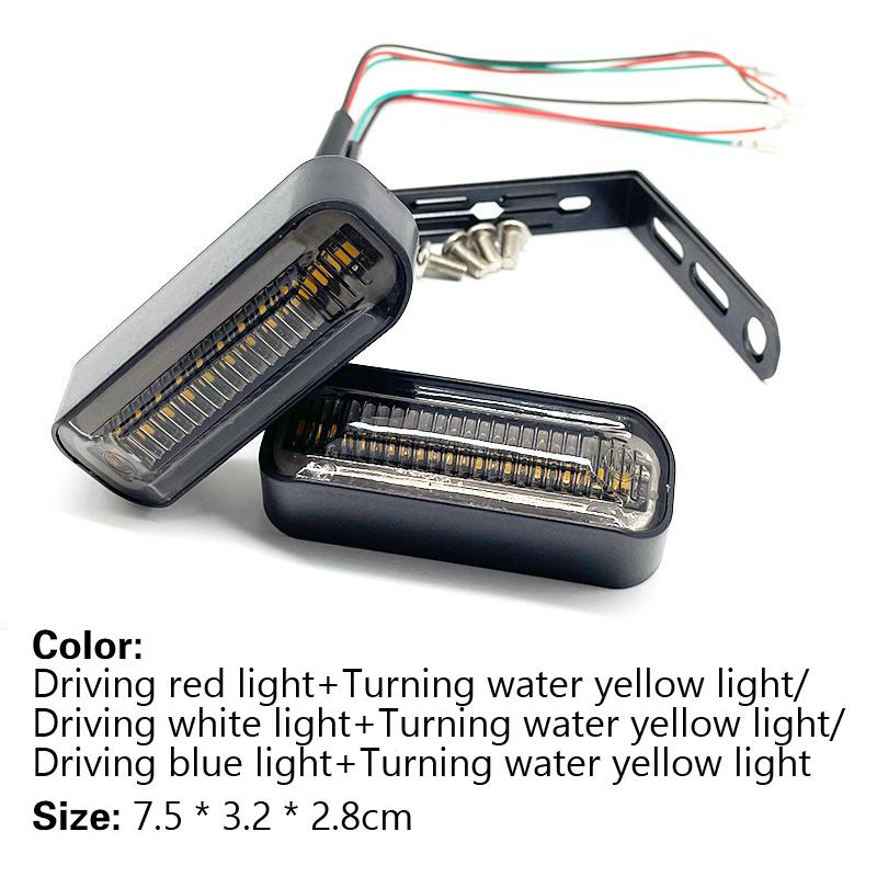 12V Running Turn Signal Light Nis Electric Car Conversion M+ M1 Scooter Accessories Led Turn Signal Light