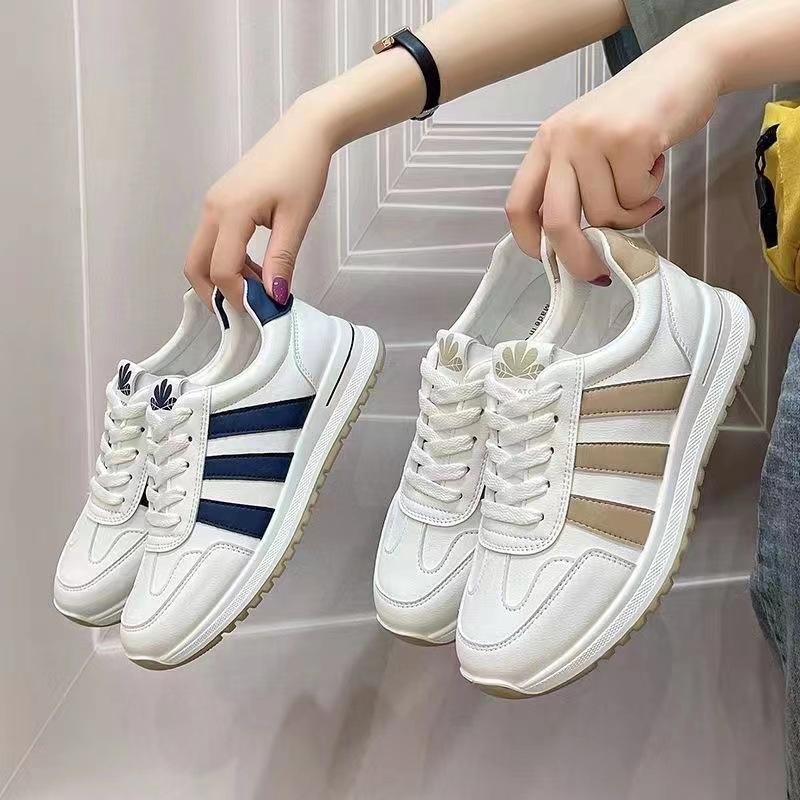 Women's Fashionable Shoes Summer New White Shoes Lightweight Comfortable Sneaker Casual Fashion Soft Bottom Soft Surface Women's Running Shoes