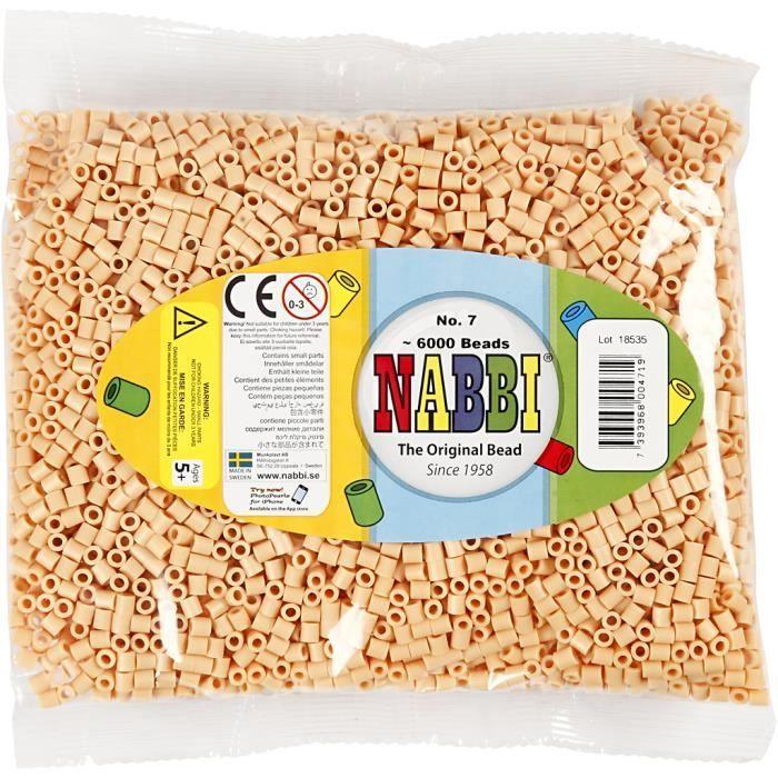Klassische Nabbi Bügelperlen für Stecktafeln, Schmuck etc.. Art.-Nr. 751071