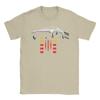 T-shirt KITT Knight Rider da Uomo 100% Cotone Fantastica Maglietta Girocollo T-Shirt Manica Corta Top Regalo