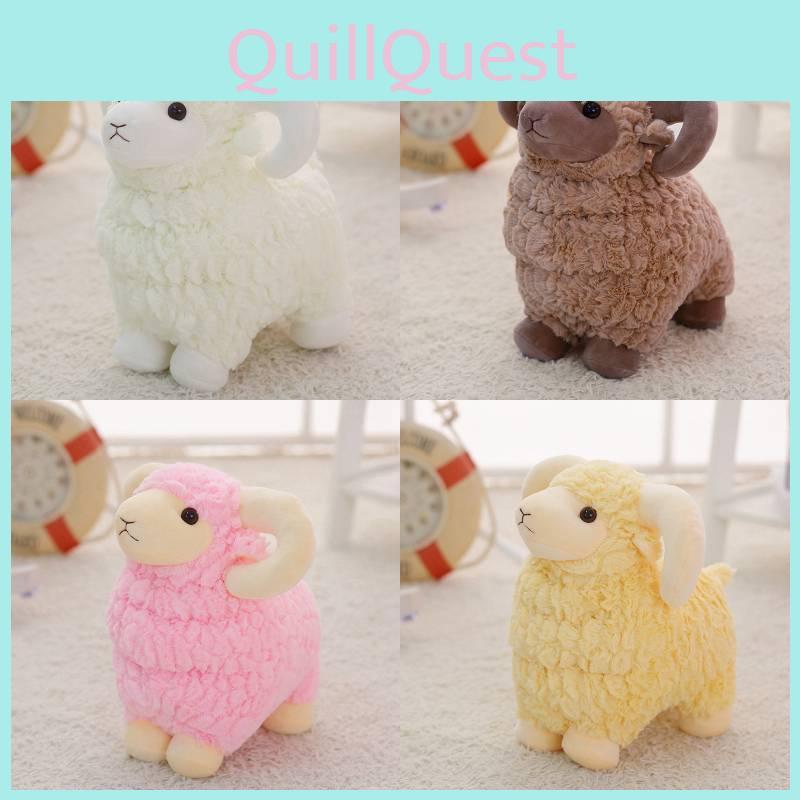 Adorable Sheep And Goat Plush Toy For Good Luck And Fun