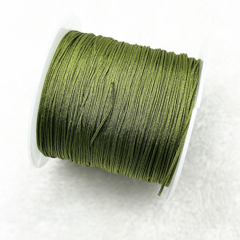 30M/Roll 0.4mm Nylon Cord Thread Chinese Knot Macrame Cord Bracelet Braided String DIY Tassels Beading Shamballa String Thread