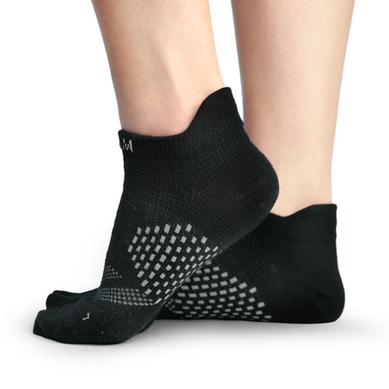 B&M SUPER Y COMPRESSION RUNNING SOCKS Black- BGQ171