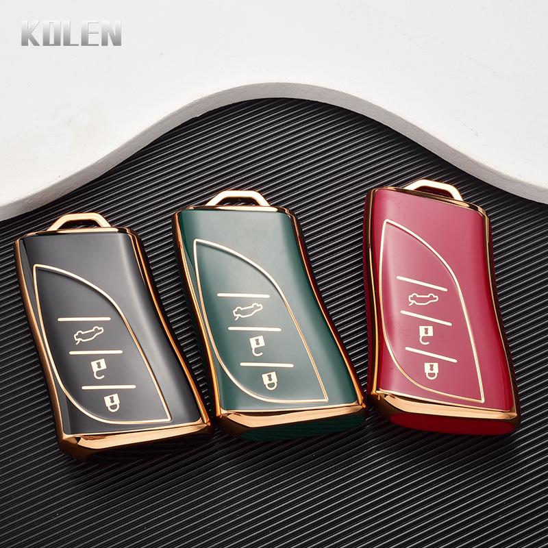 New Tpu Car Remote Key Case Cover Shell For Lexus Nx Es Ux Us Rc Lx Gx Is Rx 200 250H 350H Ls 450H 260H 300H Ux200 Accessories