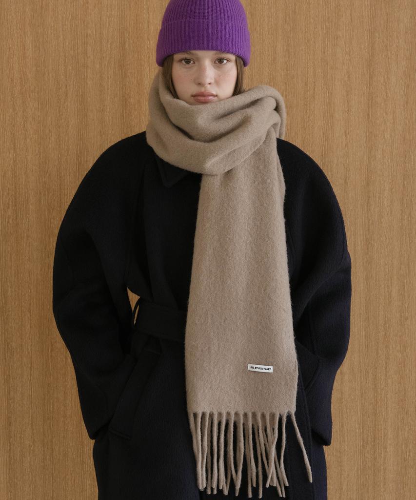 JILL BY JILLSTUART Wool Blend Fringe Scarf - 2 Colors