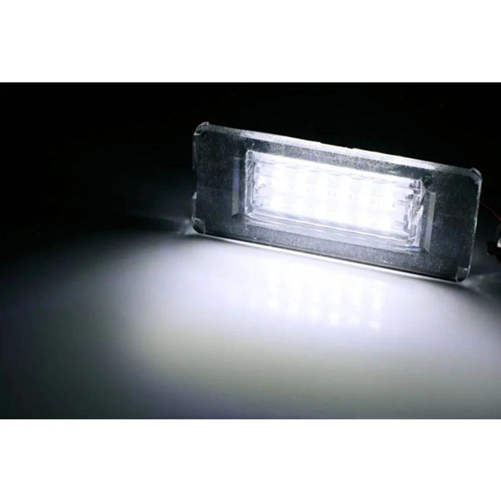 12V 3W For Mini R56 Batchback R57 Convertible R58 Coupe R59 Roadster LED Number License Plate Lamp Lights
