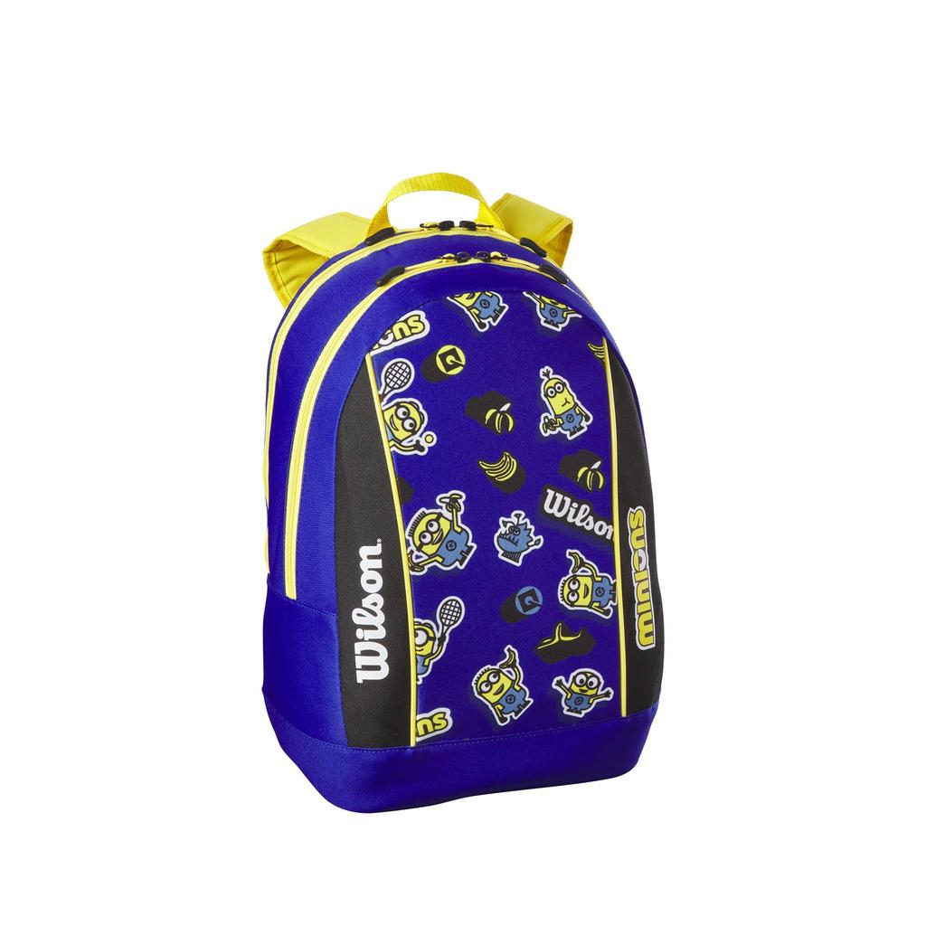 Tennis Badminton Racket Bag Minion Tour Junior Backpack Blue X Yellow [Wilson] V3.0