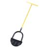 Manual Half Moon Lawns Edger Tool With Serrated Saw Tooth Designs For Easy Soil Cutting Efficient Grass Trimming Edging