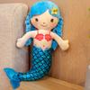 1PC 30cm Cartoon Mermaid Plush Doll Toy Children Adults Cute Comfot Pillow Plush Toys for Baby Girls Boys Christmas Gifts